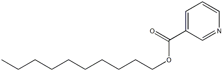 Pyridine-3-carboxylic acid decyl ester