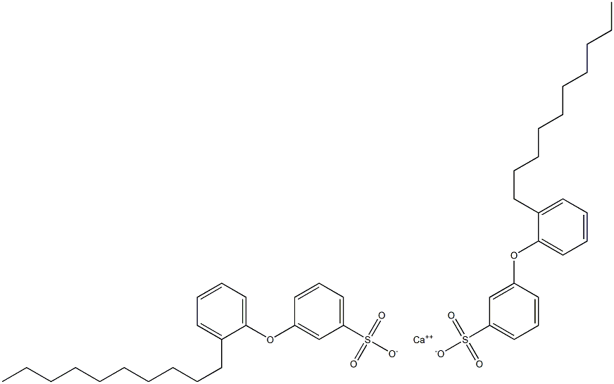 Bis[3-(2-decylphenoxy)benzenesulfonic acid]calcium salt