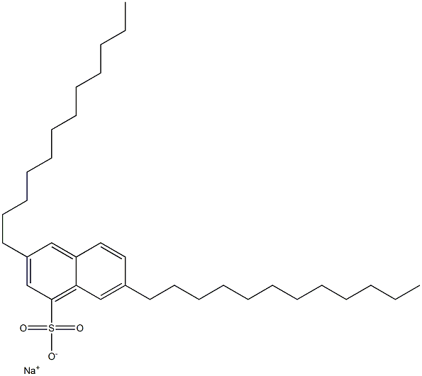  3,7-Didodecyl-1-naphthalenesulfonic acid sodium salt