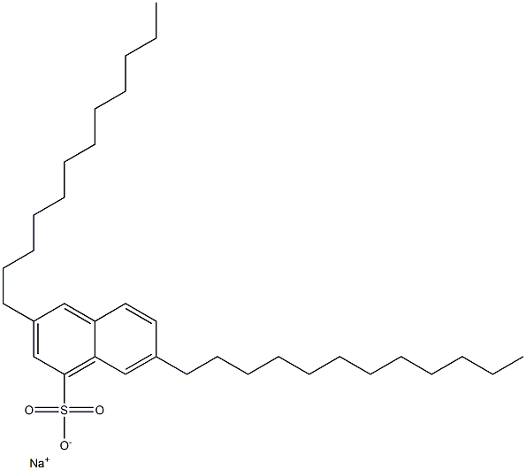 3,7-Didodecyl-1-naphthalenesulfonic acid sodium salt