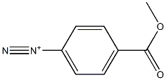 p-(Methoxycarbonyl)benzenediazonium|