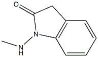 1-Methylamino-1H-indol-2(3H)-one Structure