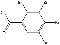 2,3,4,5-テトラブロモ安息香酸クロリド 化学構造式