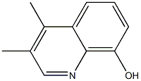 3,4-Dimethyl-8-hydroxyquinoline Structure