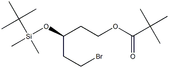 (S)-5-Bromo-3-(tert-butyldimethylsilyloxy)-1-pivaloyloxypentane|