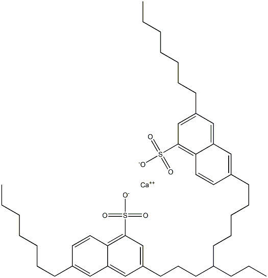  Bis(3,6-diheptyl-1-naphthalenesulfonic acid)calcium salt