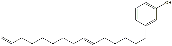 3-(6,14-Pentadecadienyl)phenol Structure
