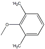 2-Methoxybenzene-1,3-bismethanide,,结构式