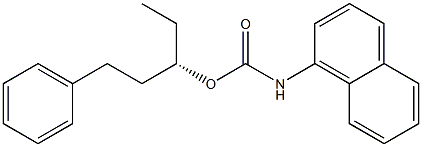  (+)-(1-Naphtyl)carbamic acid (S)-1-phenylpentane-3-yl ester