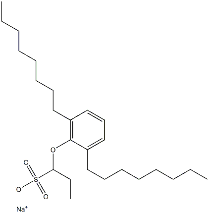 1-(2,6-Dioctylphenoxy)propane-1-sulfonic acid sodium salt