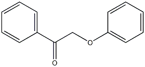 1-Phenyl-2-phenoxyethanone Struktur
