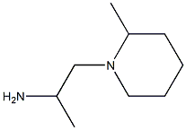 1-(2-アミノプロピル)-2-メチルピペリジン 化学構造式