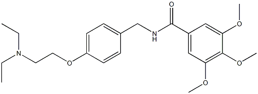 N-[4-[2-(Diethylamino)ethoxy]benzyl]-3,4,5-trimethoxybenzamide|