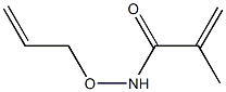 N-(2-Propenyloxy)methacrylamide Struktur