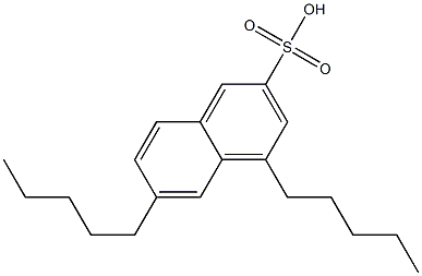 4,6-Dipentyl-2-naphthalenesulfonic acid