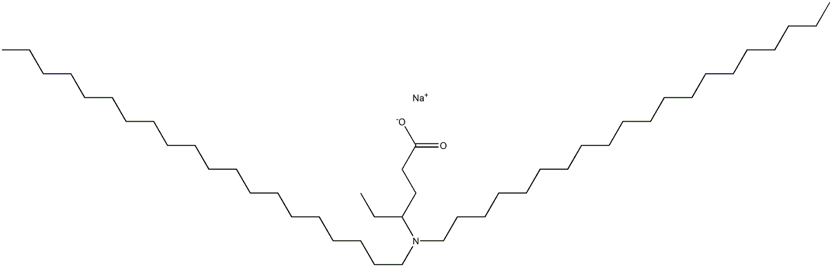 4-(Diicosylamino)hexanoic acid sodium salt|