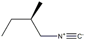 [R,(-)]-2-Methylbutyl isocyanide Structure