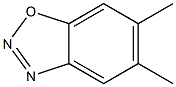 5,6-Dimethyl-1,2,3-benzoxadiazole,,结构式
