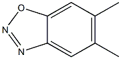 5,6-Dimethyl-1,2,3-benzoxadiazole Structure