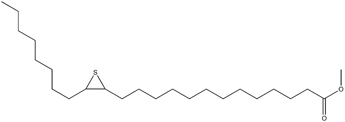 14,15-Epithiotricosanoic acid methyl ester Structure