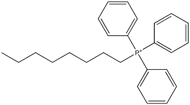 Triphenyloctylphosphonium Structure