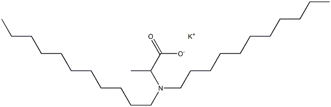 2-(Diundecylamino)propanoic acid potassium salt