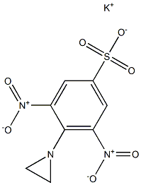 4-(1-Aziridinyl)-3,5-dinitrobenzenesulfonic acid potassium salt