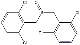 2,6-Dichlorophenyl(methyl) sulfoxide 结构式