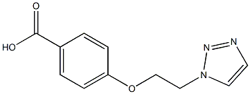 4-[2-(1H-1,2,3-Triazol-1-yl)ethoxy]benzoic acid