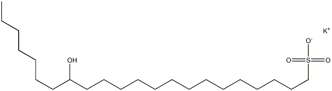  15-Hydroxydocosane-1-sulfonic acid potassium salt