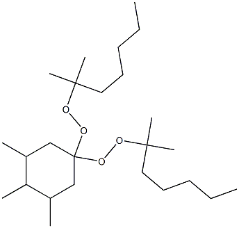 3,4,5-Trimethyl-1,1-bis(1,1-dimethylhexylperoxy)cyclohexane|