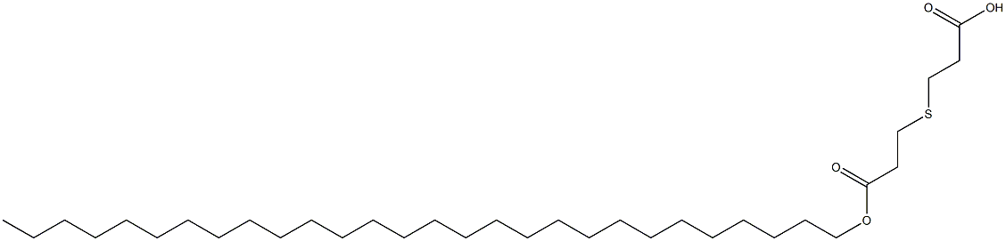3,3'-Thiobis(propionic acid octacosyl) ester Structure