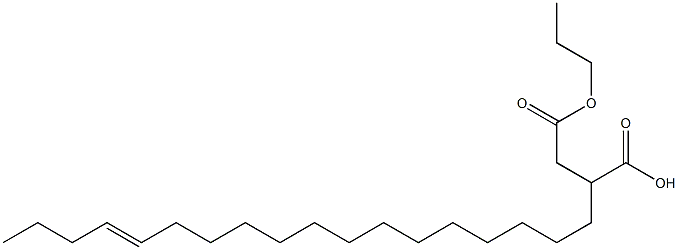  2-(14-Octadecenyl)succinic acid 1-hydrogen 4-propyl ester