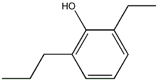 2-Ethyl-6-propylphenol Structure