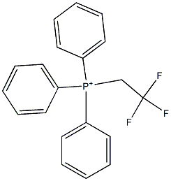 2,2,2-Trifluoroethyltriphenylphosphonium 结构式