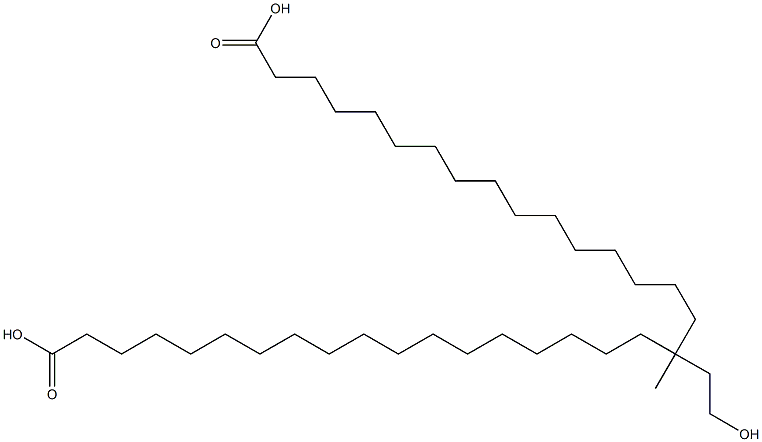 ジヘキサデカン酸1-(2-ヒドロキシエチル)-1-メチル-1,3-プロパンジイル 化学構造式