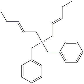 Di(2-pentenyl)dibenzylaminium