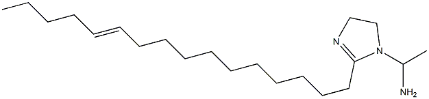 1-(1-Aminoethyl)-2-(11-hexadecenyl)-2-imidazoline Struktur