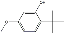 2-tert-Butyl-5-methoxyphenol Struktur