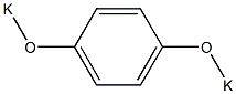 1,4-Bis(potassiooxy)benzene Structure