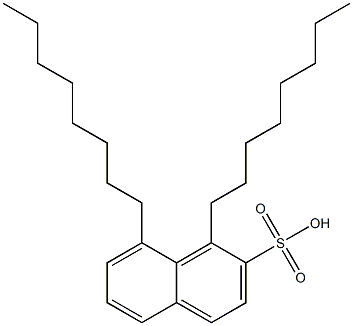 1,8-Dioctyl-2-naphthalenesulfonic acid|