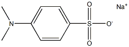 4-Dimethylaminiobenzenesulfonic acid sodium salt,,结构式