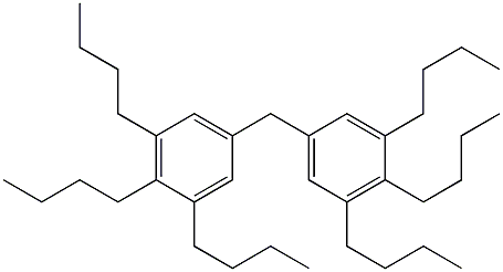 5,5'-Methylenebis(1,2,3-tributylbenzene) Structure