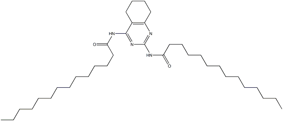  N,N'-[(5,6,7,8-Tetrahydroquinazoline)-2,4-diyl]bis(tetradecanamide)