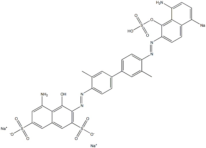 5-Amino-3-[[4'-[(8-amino-1-hydroxy-5-sodiosulfo-2-naphthalenyl)azo]-3,3'-dimethyl-1,1'-biphenyl-4-yl]azo]-4-hydroxynaphthalene-2,7-disulfonic acid disodium salt