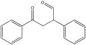 2-Phenyl-3-benzoylpropanal,,结构式
