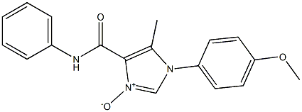 1-(4-Methoxyphenyl)-5-methyl-N-phenyl-1H-imidazole-4-carboxamide 3-oxide Structure