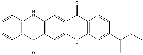  3-[1-(Dimethylamino)ethyl]-5,12-dihydroquino[2,3-b]acridine-7,14-dione