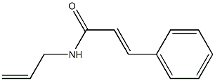 N-Allyl-trans-cinnamamide Structure