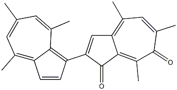 2-(4,6,8-Trimethylazulen-1-yl)-4,6,8-trimethylazulene-1,7-dione|